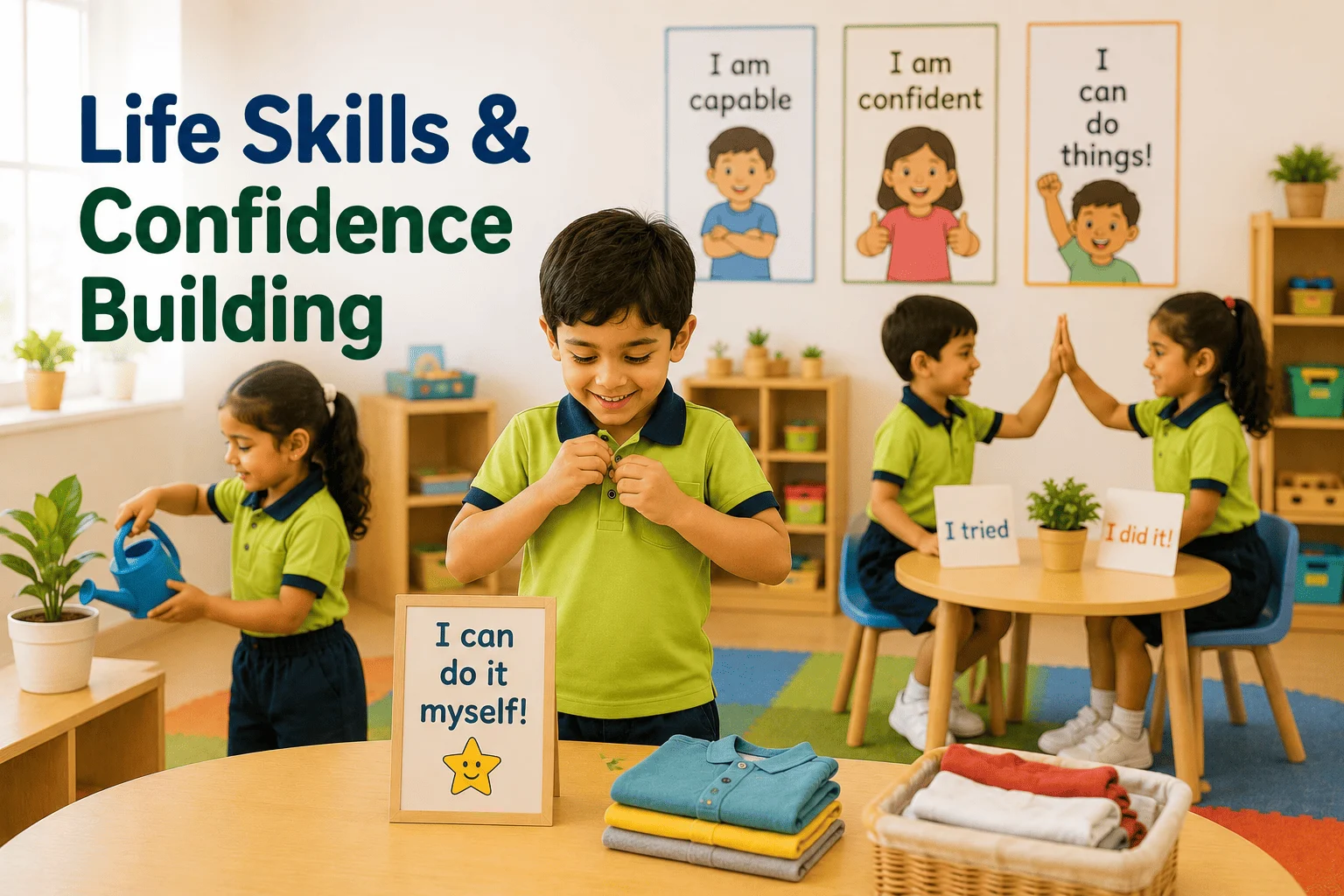 Why Choose Little Millennium? life skills & confidence building