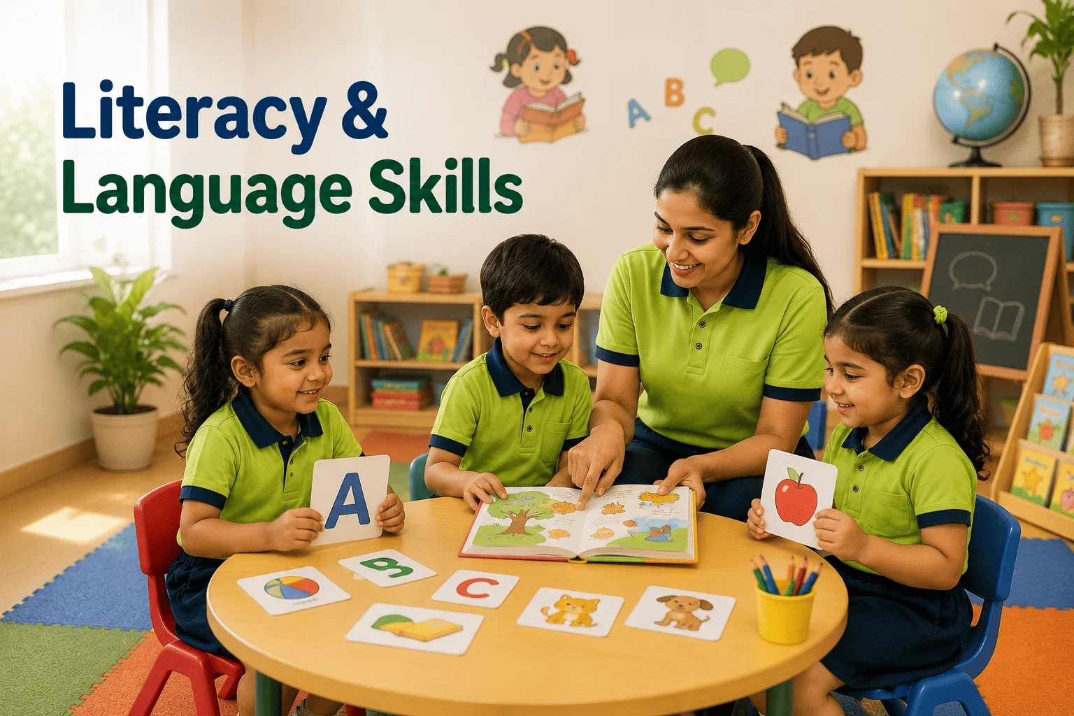 Why Choose Little Millennium? literacy & language skills