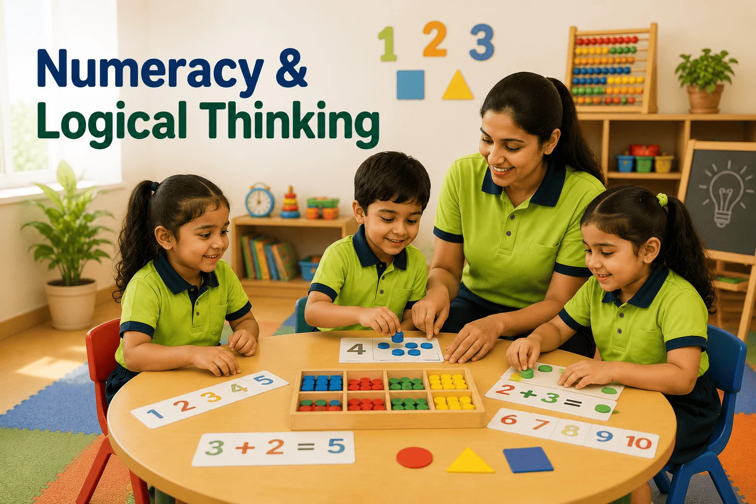 Why Choose Little Millennium? numeracy & logical thinking